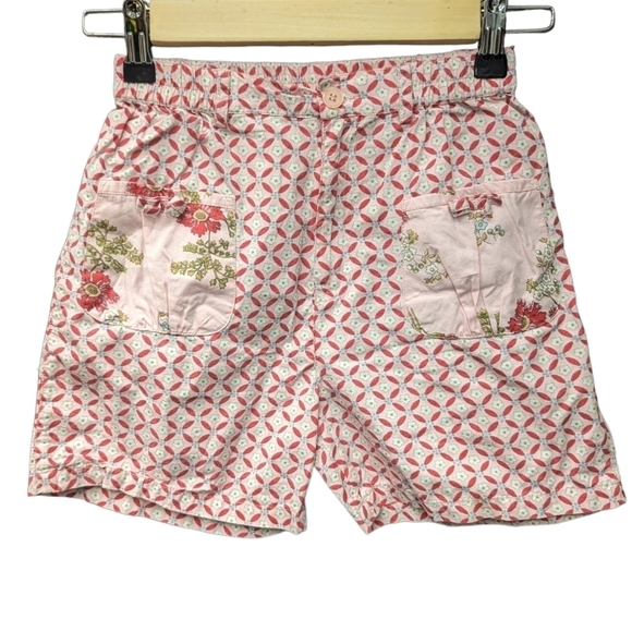 Room Seven Girl's Mixed Print Cotton Shorts Sz 12 - Picture 1 of 6